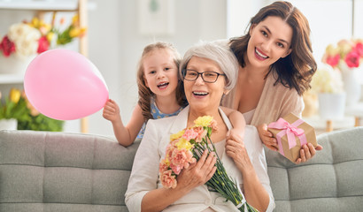 Fototapeta premium Happy mother's day!