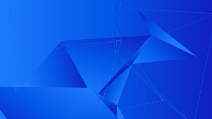 Polygonal pattern. Future technology concept. Color geometric pattern. Abstract polygonal space. Vector abstract design banner web template. Connection structure futuristic polygon concept.