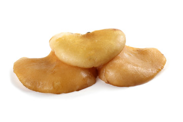 Yellow oyster mushrooms.