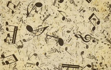 Grunge musical background.