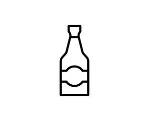 Alcohol line icon