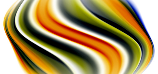 Silk smooth lines on white, liquid fluid color waves. Vector Illustrations For Wallpaper, Banner, Background, Card, Book, Illustration, landing page, cover, placard, poster, banner, flyer, design