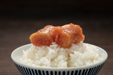 辛子明太子とご飯