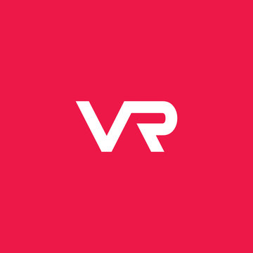 letter vr logo, initial vr logo designs . modern abstract style
