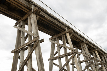 The underside of the Kilcunda Bourne Creek in Gippsland Australia