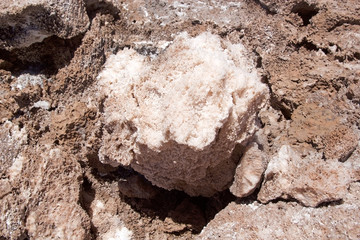 Detail of the Salt pan at the Salar of Antofalla at the Puna de Atacama, Argentina