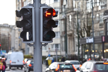feu rouge transport circulation