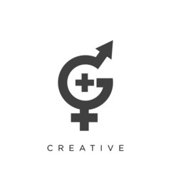 gender logo design