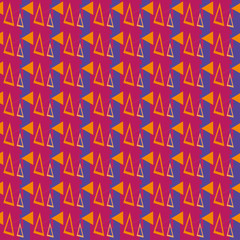 Abstract seamless colourful pattern geometric backgrounds vector design