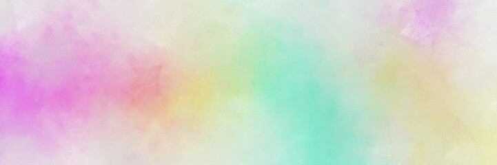 abstract painting background texture with light gray, aqua marine and plum colors and space for text or image. can be used as horizontal background texture