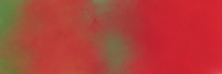 firebrick and dark olive green color background with space for text or image. vintage texture, distressed old textured painted design. can be used as header or banner