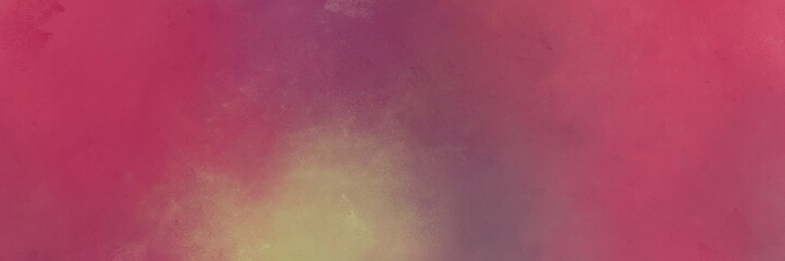 abstract painting background graphic with moderate red, rosy brown and antique fuchsia colors and space for text or image. can be used as horizontal header or banner orientation