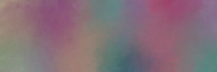 vintage abstract painted background with old lavender, dim gray and antique fuchsia colors and space for text or image. can be used as horizontal background graphic