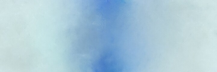 abstract painting background graphic with light blue, powder blue and corn flower blue colors and space for text or image. can be used as horizontal header or banner orientation