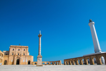 Lighthouse of Santa Maria di Leuca, Salento, Apulia, Italy