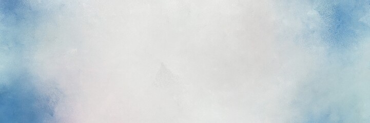 abstract painting background graphic with light gray, cadet blue and pastel blue colors and space for text or image. can be used as horizontal header or banner orientation