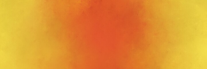 vintage abstract painted background with golden rod, coffee and pastel orange colors and space for text or image. can be used as horizontal background graphic