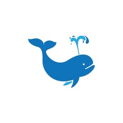 Baby whale icon