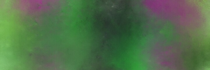 abstract painting background graphic with dark olive green, moderate green and old lavender colors and space for text or image. can be used as horizontal background texture