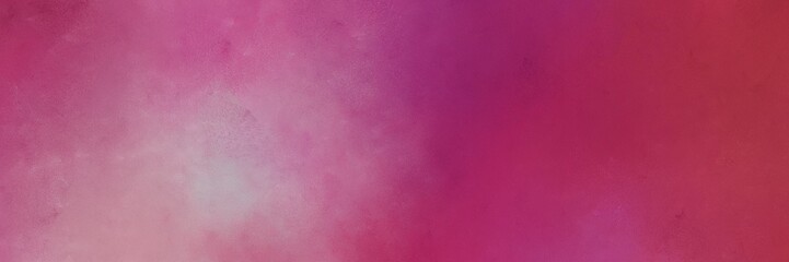 moderate pink, rosy brown and mulberry  colored vintage abstract painted background with space for text or image. can be used as horizontal background graphic