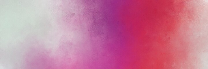 moderate pink and light gray colored vintage abstract painted background with space for text or image. can be used as horizontal header or banner orientation