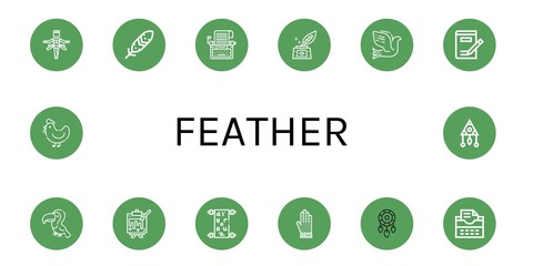 feather icon set