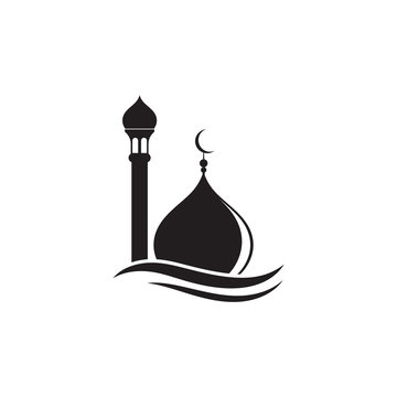 Islamic Mosque Logo Vector Icon