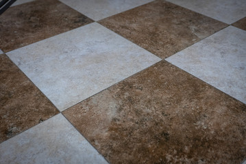 Ceramic tiles flooring - texture of natural ceramic floor