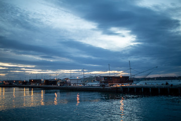 cesenatico tourist town on the adriatic coast emilia romagna