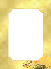 桜　さくら　和風　和柄　サクラ　市松模様　お花見　花　春