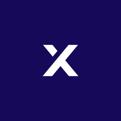 x logo, simple and clean x logo designs isolated on dark background
