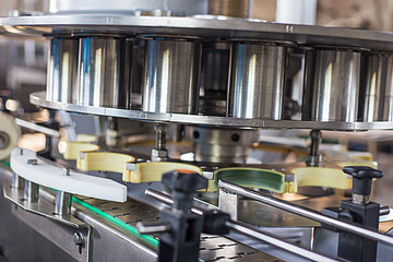 Equipment for the production of canned food at a factory in the food industry