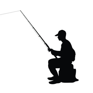 Fishing Pole Silhouette Images – Browse 17,465 Stock Photos, Vectors, and  Video