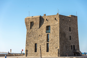 NormannTower, in Acciaroli village, from Cilento Coast, Italy