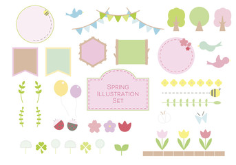 春素材・フレーム・ラインセット