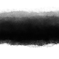 Black watercolor abstract stripe for textures and backgrounds