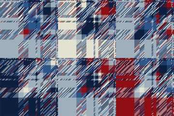 Fototapeta na wymiar Modern glitch background. Color geometric abstract pattern vector.