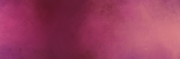 abstract painting background graphic with dark moderate pink, dark pink and pale violet red colors and space for text or image. can be used as horizontal header or banner orientation