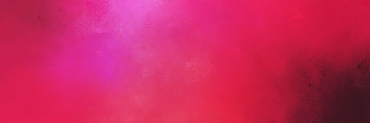 vintage abstract painted background with crimson, very dark pink and mulberry  colors and space for text or image. can be used as horizontal background texture