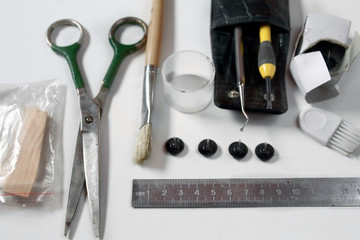 Fototapeta premium Collection of tools for craftsmanship