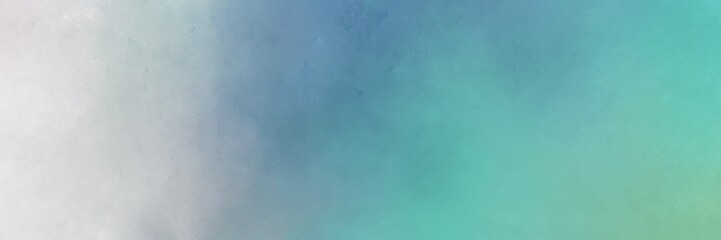 abstract painting background texture with cadet blue, light gray and ash gray colors and space for text or image. can be used as horizontal header or banner orientation