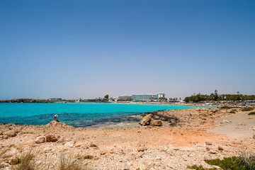 the most beautiful beach of cyprus nissi beach