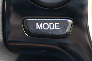 MODE button in vehicle 