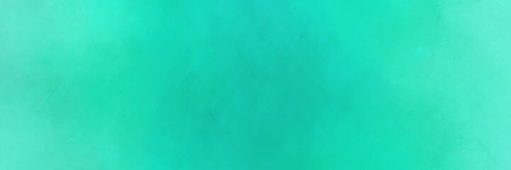vintage texture, distressed old textured painted design with light sea green and turquoise colors. background with space for text or image. can be used as horizontal background graphic