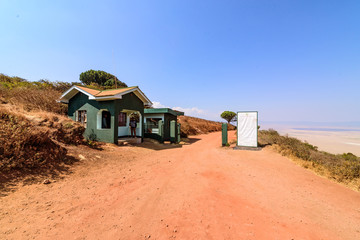 National Park Gate to the Ngorongoro crater