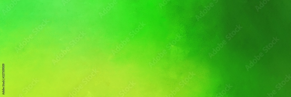 Fototapete abstract painting background graphic with moderate green, lime green and forest green colors and spa