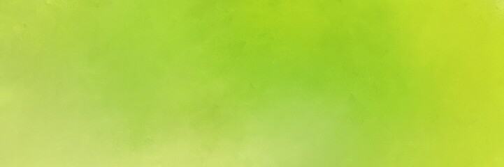 abstract painting background texture with yellow green, dark khaki and green yellow colors and space for text or image. can be used as horizontal background graphic