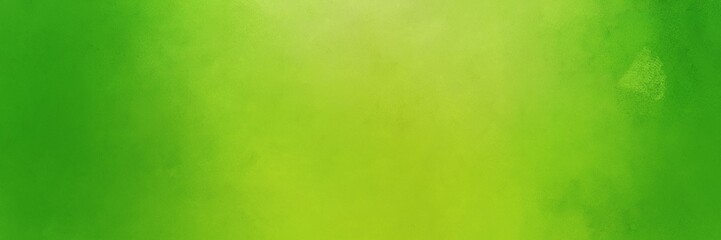 Obraz premium abstract painting background texture with yellow green and forest green colors and space for text or image. can be used as horizontal background texture