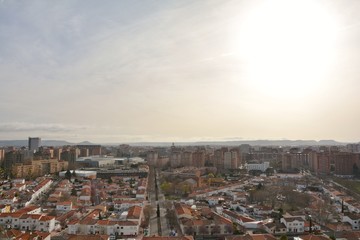 view of valladolid city skyline