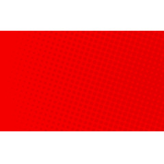 Red retro comic book page background in dots. Halftone effect. Retro style pop art design.